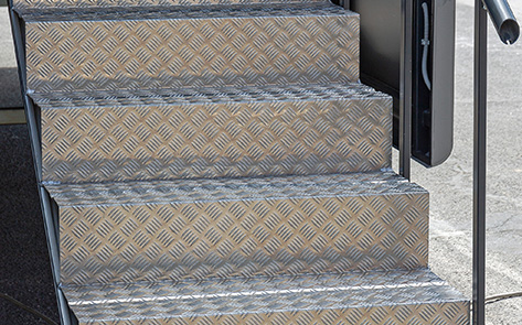 Aluminum Checkered Plates for Stair Treads